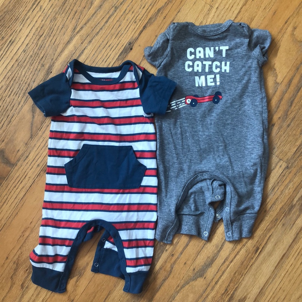 2 Soft modal short sleeve long pant outfits.